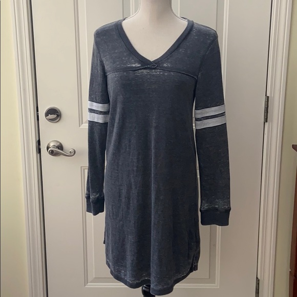 Kensie Varsity Sleep Shirt Nwt 